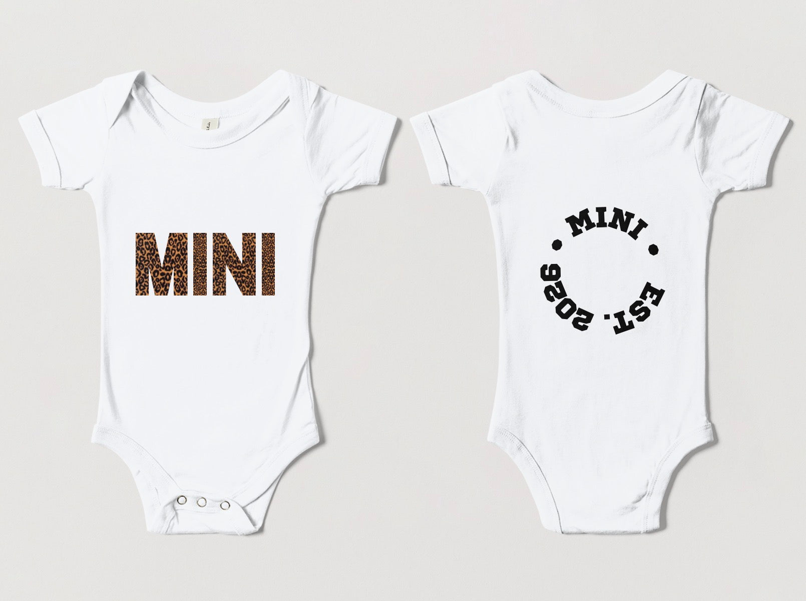 “Mini” onesie (infant)