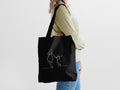 Girl and Mom Bible Verse Tote