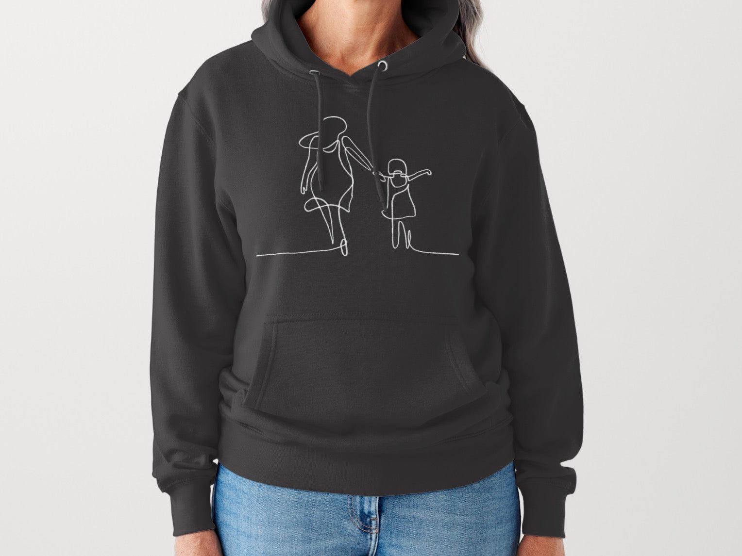 Girl and Mom Bible Verse Hoodie