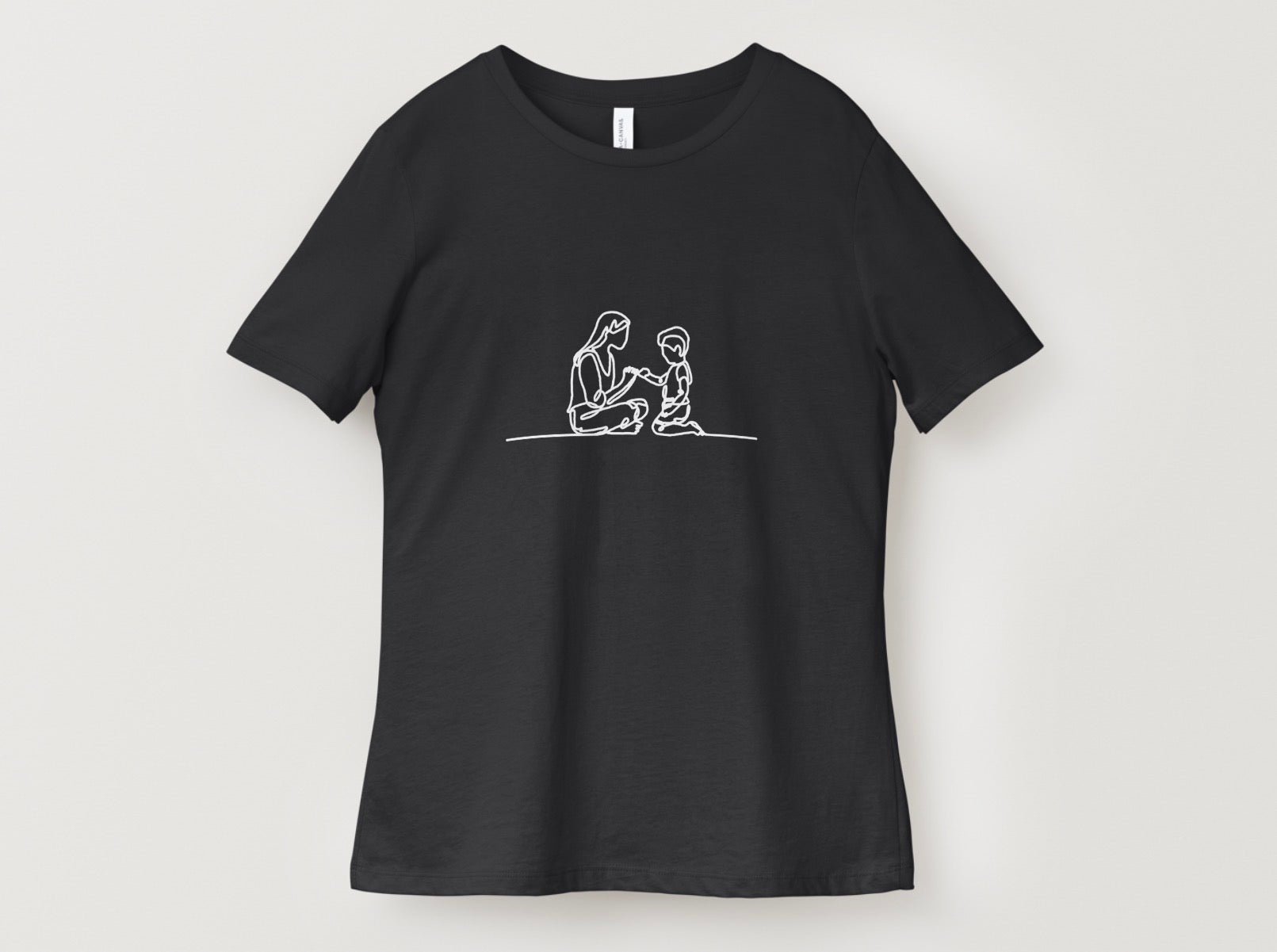 Boy and Mom Bible Verse Tee