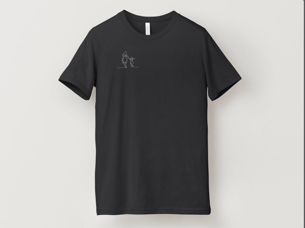 Girl and Mom Bible verse Tee