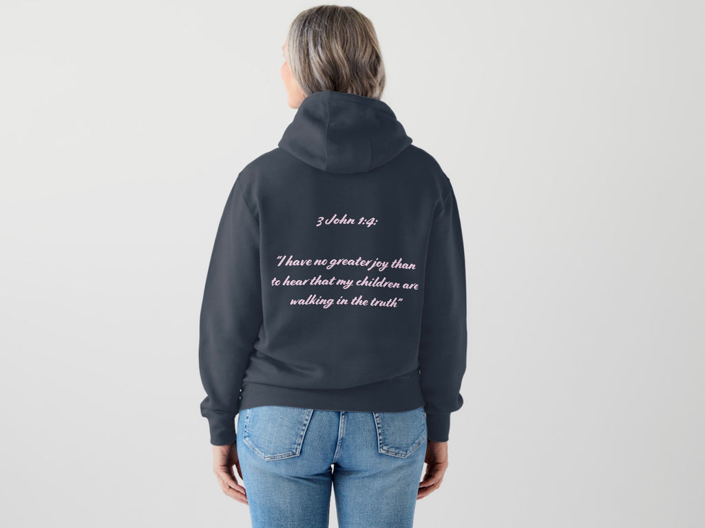 Girl and Mom Bible Verse Hoodie