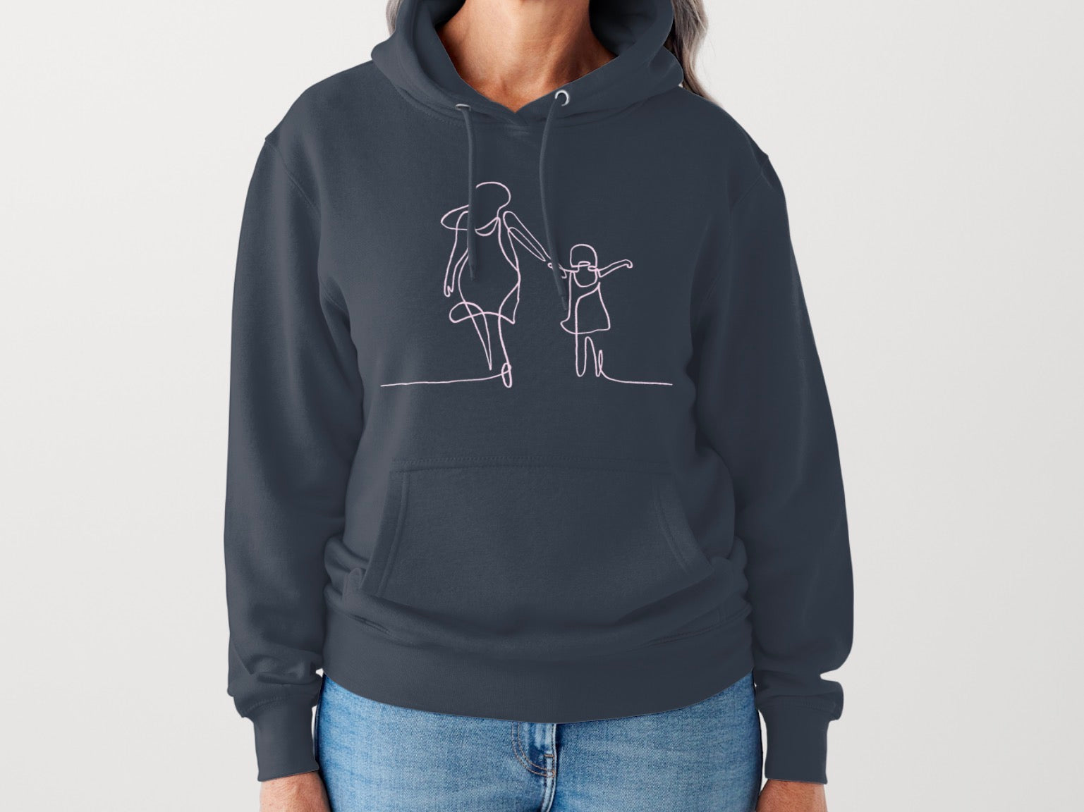 Girl and Mom Bible Verse Hoodie